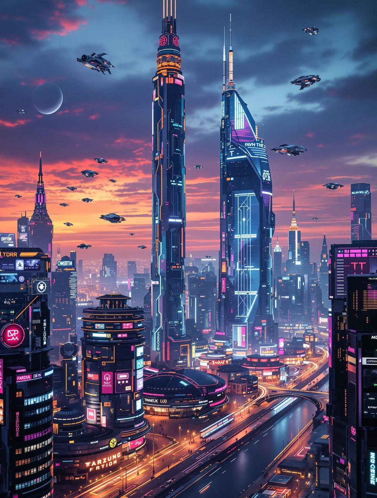 未来纪元 - 科幻电影作品海报